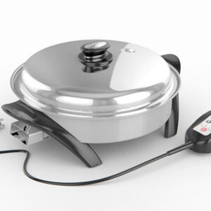 12 in. (30.5cm) Electric Oil Core Skillet with Cover